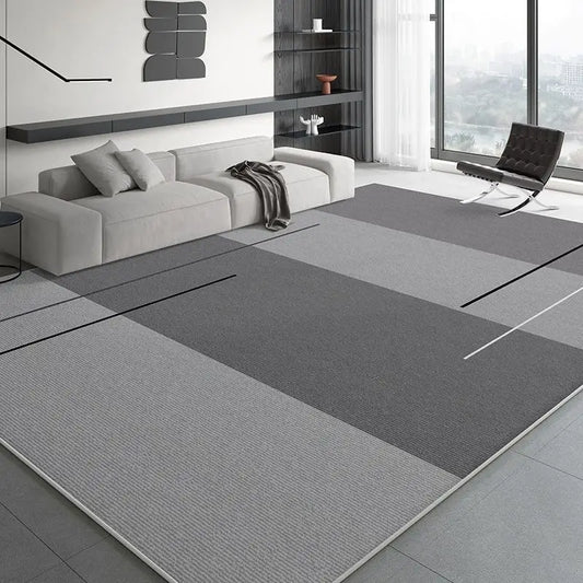 VIKAMA Minimalist And Luxurious Nordic Carpet Home Decor, Non-Slip And Stain-Resistant Floor Mats For Living Room And Bedroom