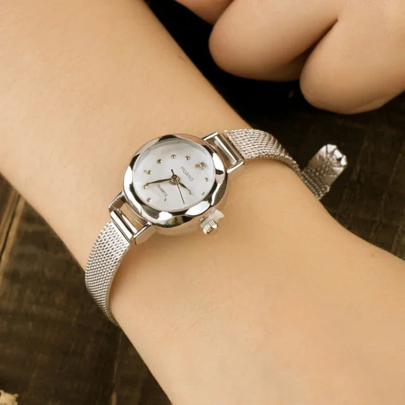 New Luxury Women Watches Casual Quartz Wristwatches Bracelet Watch Stainless Steel Reloj Para Mujer Relogios Feminino 손목시계