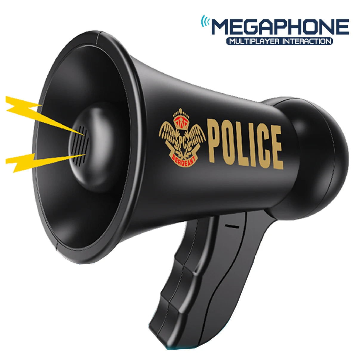 Speaker Children Toys, Megaphone Bullhorn Toy Cool Voice Changer Loud Speaker Speak or Siren Voice Gifts for boys and girls