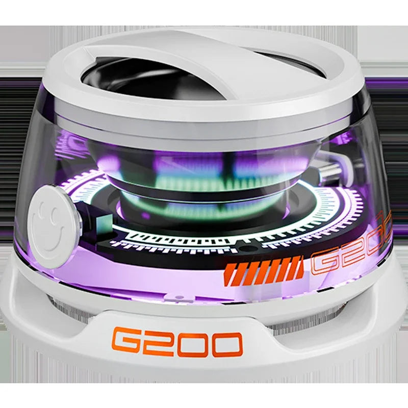 Outdoor Magnetic Bluetooth Speaker Wireless Portable Mini Travel Stereo Speaker with RGB Color Light and Phone Holder for Ios - Acros