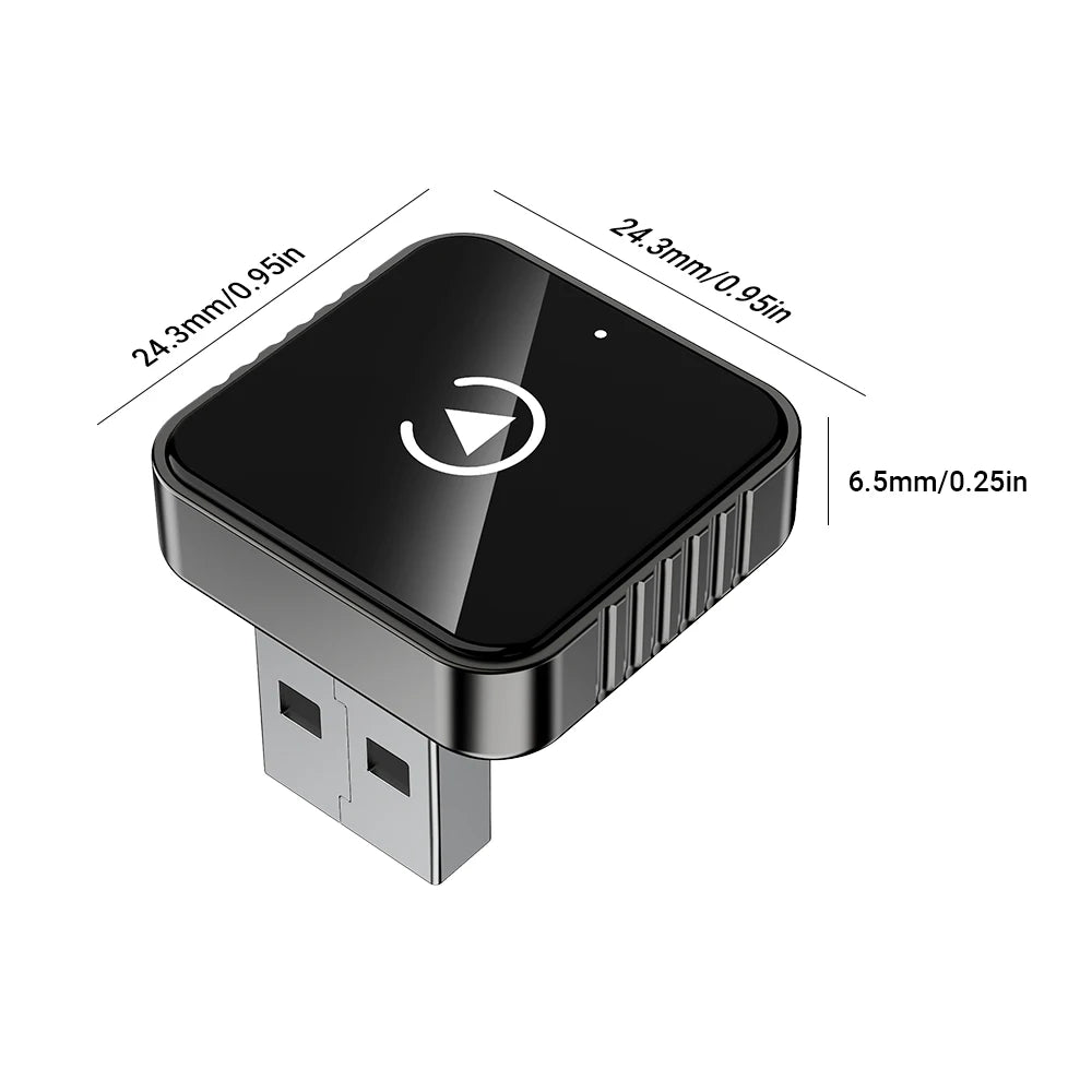 XUDA 2 in 1 Wired to Wireless CarPlay Android Auto Adapter for OEM Car Stereo With USB Dongle Mini Box Plug and Play Bluetooth - Acros