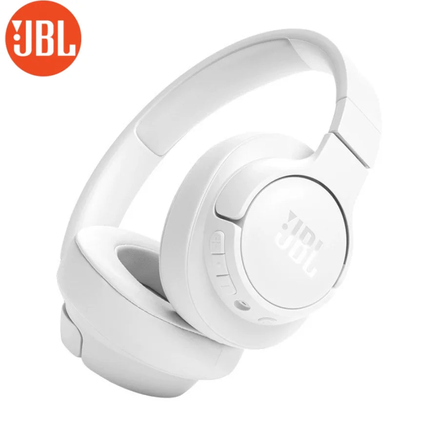 JBL 720BT Hong Kong Version 90 New Refurbished Headphones BT5.3 57H Playtime Foldable Pure Bass for Office Travel Daily Use
