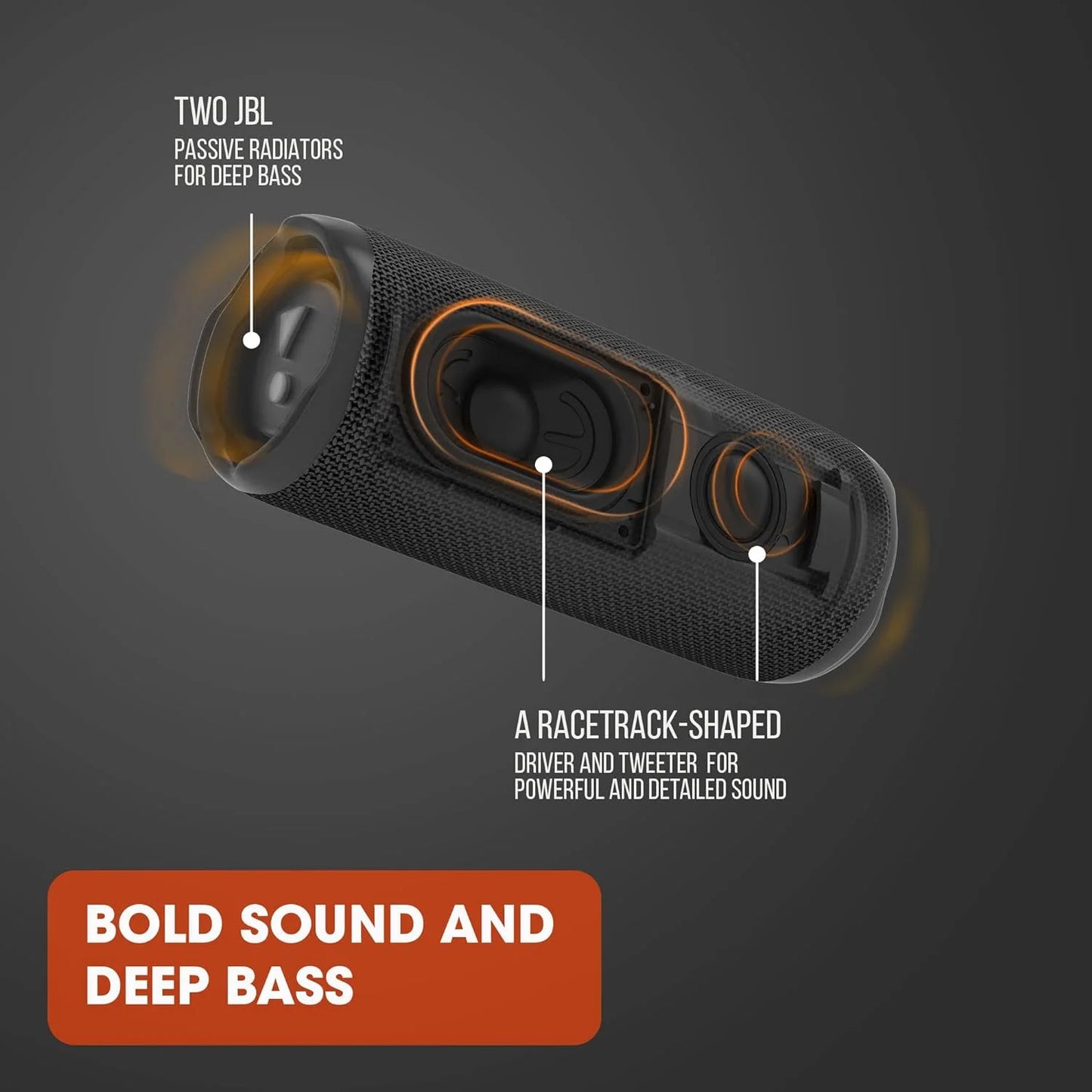 JBL Flip 6 Portable Bluetooth Speaker, Powerful Sound & Deep Bass, IPX7 Waterproof, 12H Playtime, JBL PartyBoost Home Outdoor