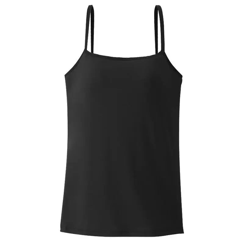 Summer Sexy Camisoles Women Crop Top Sleeveless Shirt Sexy Slim Lady Bralette Tops Strap Skinny Vest Camisole Base Vest Tops
