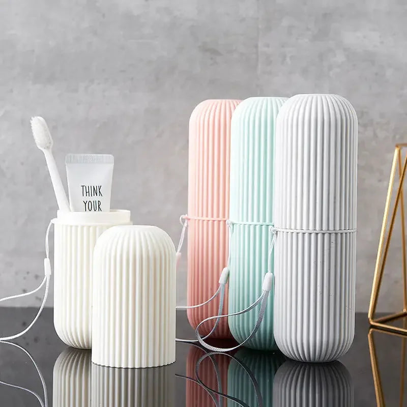 Portable Toothpaste Toothbrush Protect Holder Case Travel Camping Storage Box Protect Toothbrush Toothpaste from Dirt and Damage - Acros