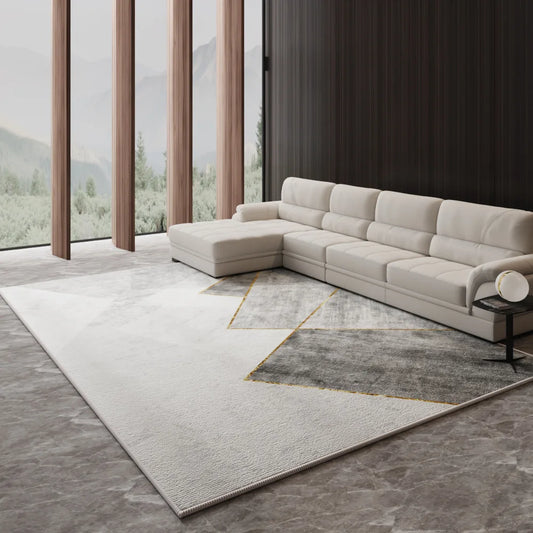 VIKAMA Nordic Light Luxury Living Room Carpet Sofa Coffee Table Floor Mat Bedroom And Lounge Large Area Carpet Home Decoration