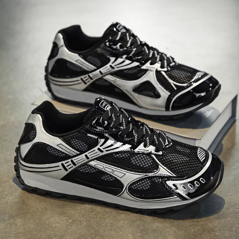 Men's Ansoff casual sports shoes featuring retro sneaker style, ideal for spring and summer, versatile all-season footwear.