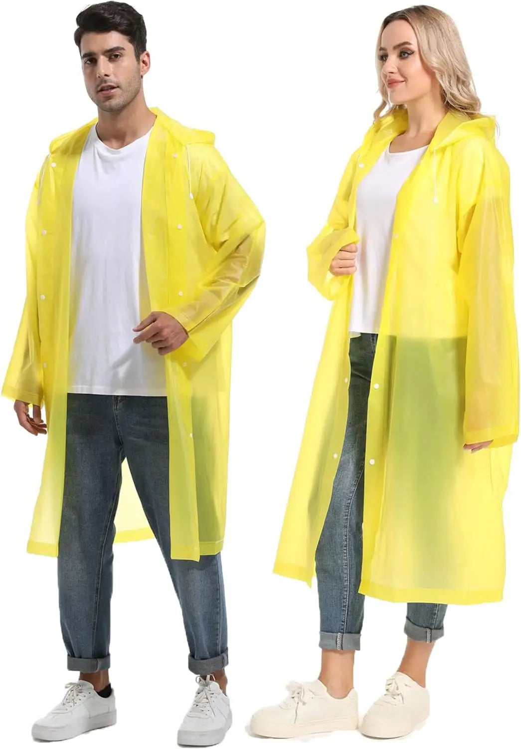 1piece 150*70CM EVA Unisex Raincoat Thickened Raincoat Women Waterproof Men Black Camping Waterproof Rainwear Suit
