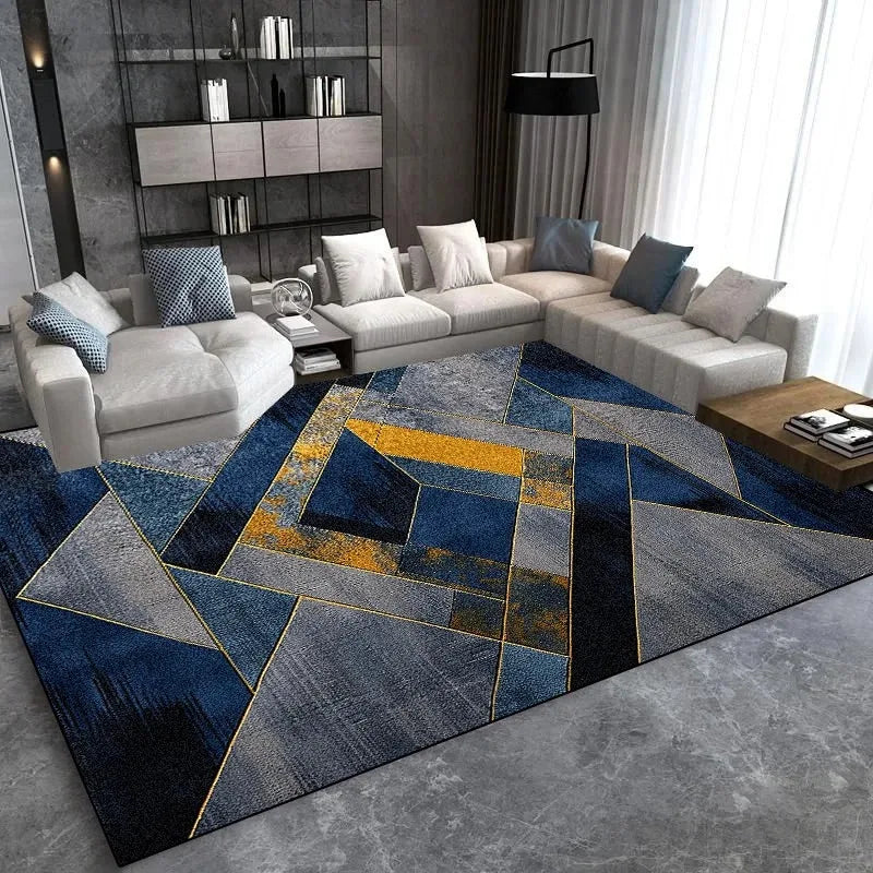 Modern Light Luxury Large Carpet for Living Room Home Decoration Sofa Area Rugs 200x300 Non-slip Bedroom Rug Washable Door Mat