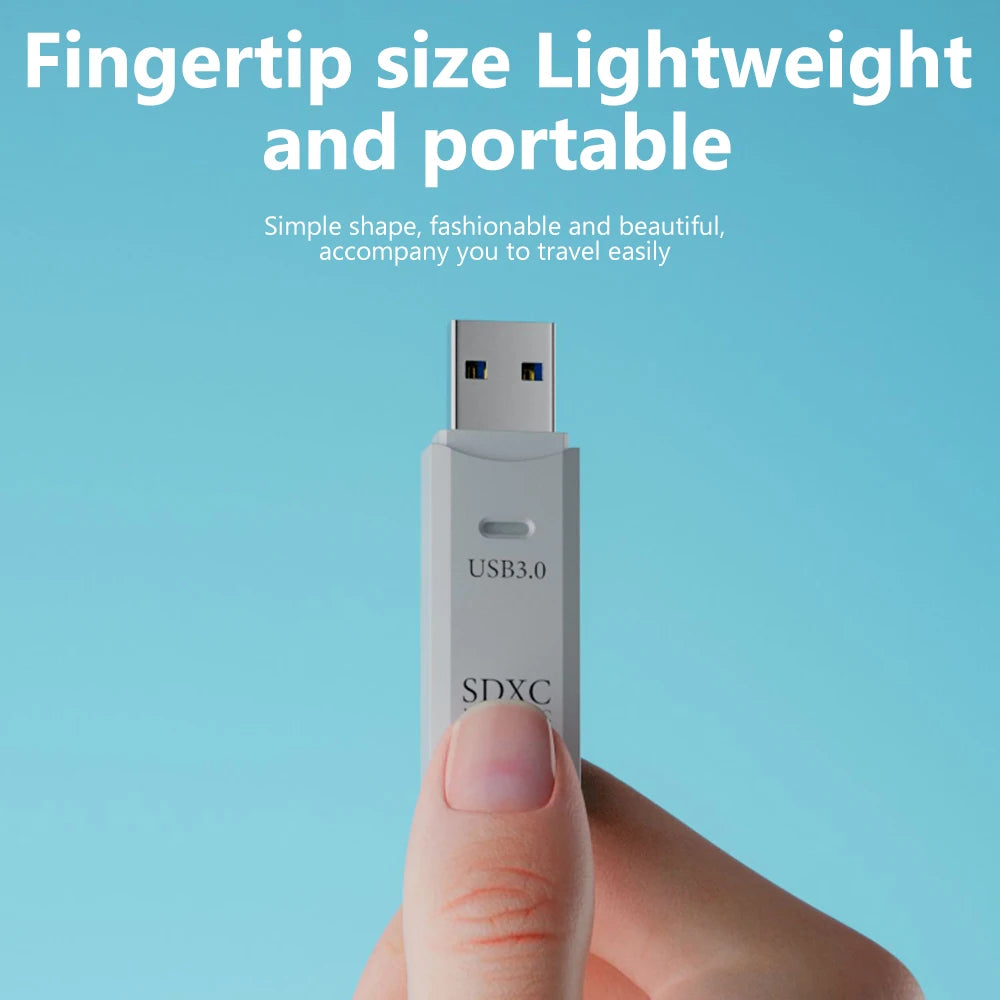 2 in 1 USB 3.0 Card Reader Micro TF sd card Reader usb adapter High Speed Cardreader TF Memory card For PC Laptop Accessories - Acros