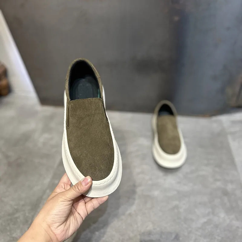 Ansoff men's casual slip-on loafers, breathable lightweight outdoor walking shoes with comfortable design and loafers style.