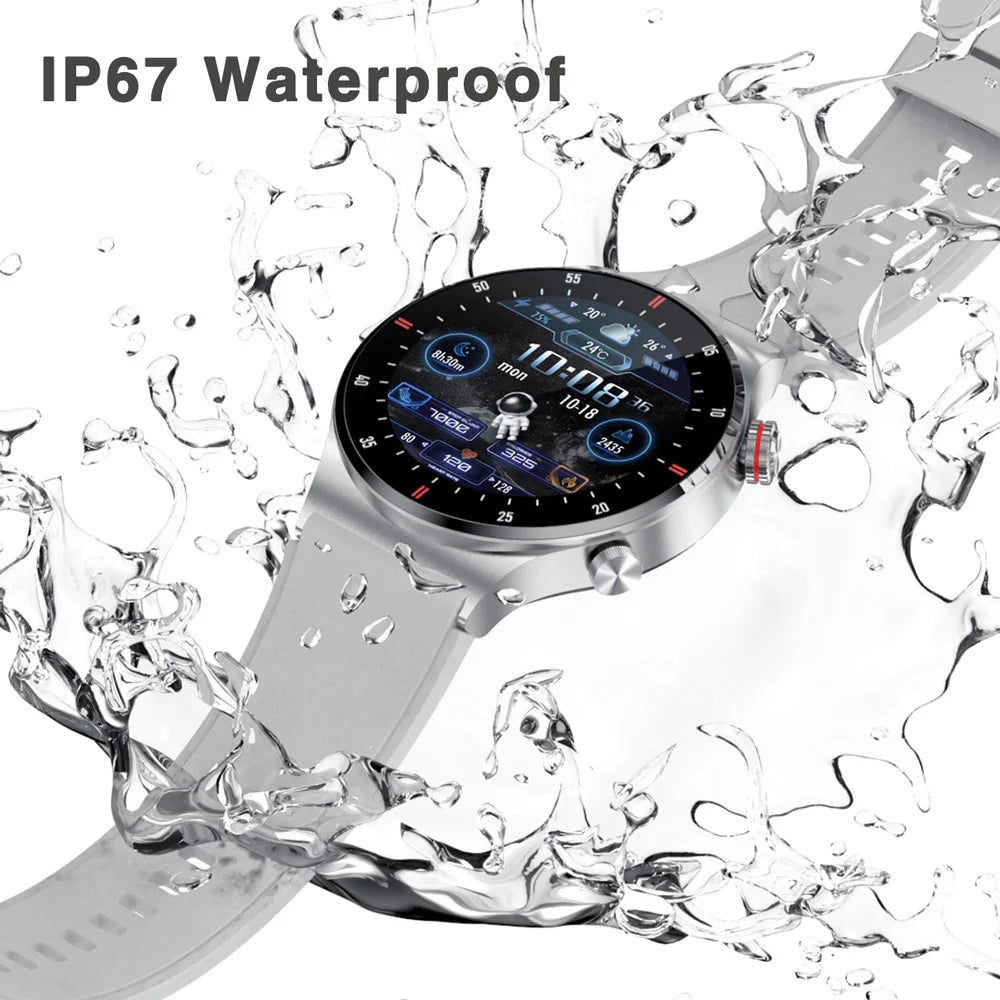 Originl Smart Watches Men NFC Bluetooth Call Fitness Clock Waterproof Sport Watch Wrist Smartwatch for Women Android Phones 2025