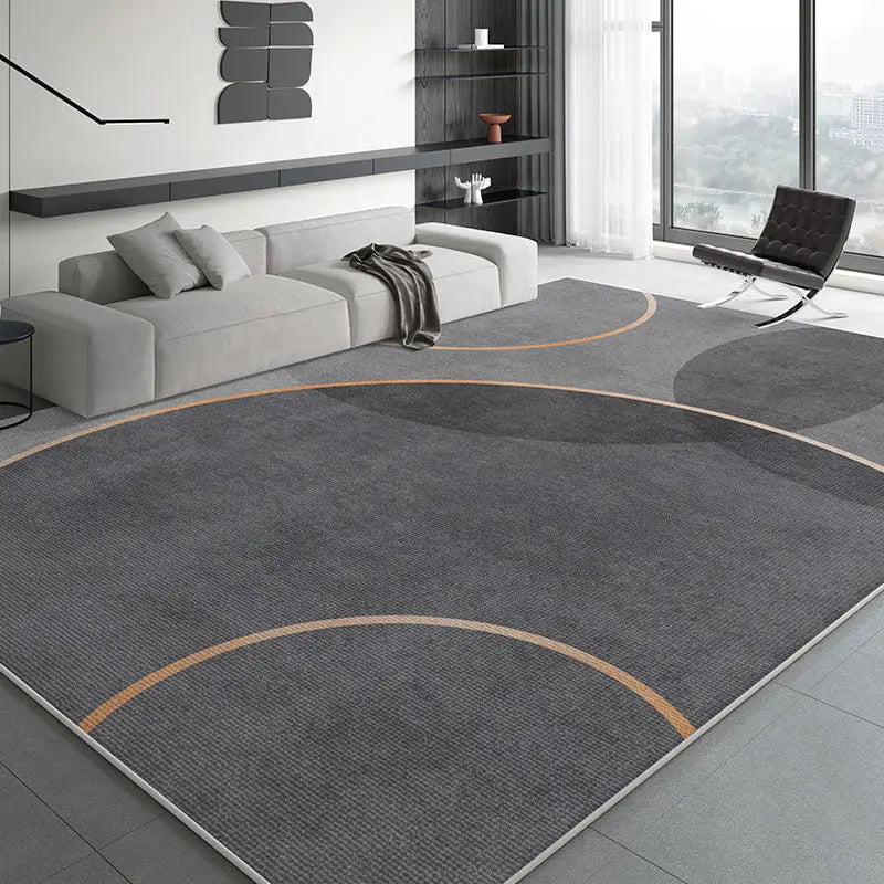 VIKAMA Minimalist And Luxurious Nordic Carpet Home Decor, Non-Slip And Stain-Resistant Floor Mats For Living Room And Bedroom