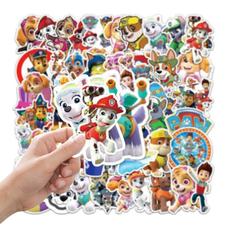 Paw Patrol Birthday Decoration Party Supplies Set Balloons Backdrop Plate Cup Cake Topper Paw Patrol Stickers Banner Party Favor