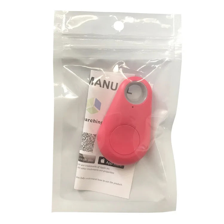 Mini GPS Locator AntiLost Alarm Wallet Keychain Smart Tag Bluetooth-Compatible Tracer Keychain Dog Pet Child Tracker Key Finder - Acros