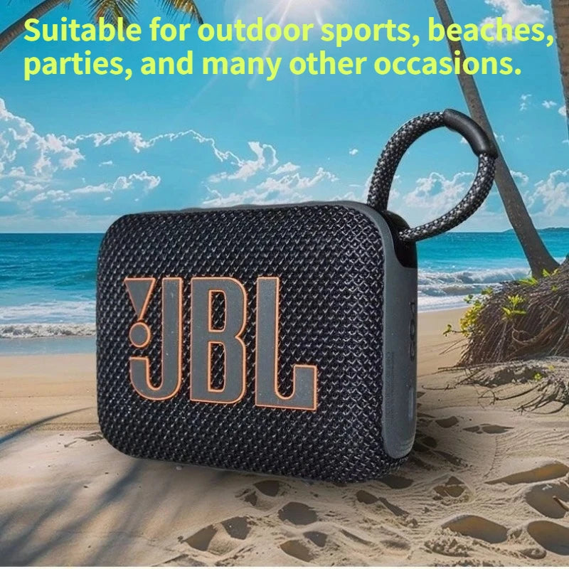 JBL Go 4 Bluetooth Speaker Mini Portable Wireless IP67 Waterproof Dustproof JBL Pro Sound Punchy Bass for Outdoor Travel Party