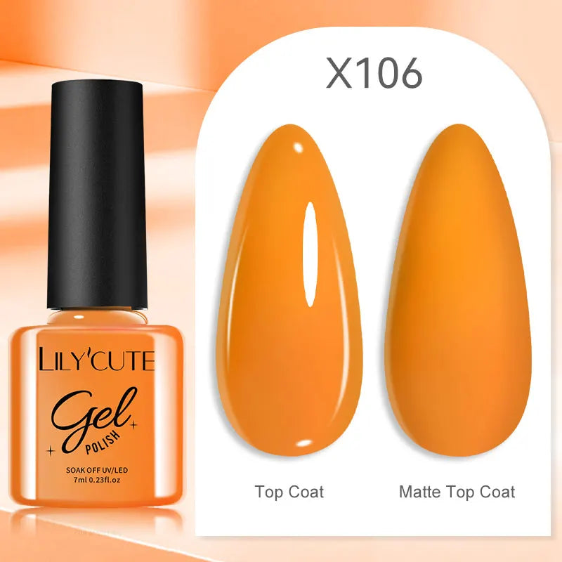 LILYCUTE 5ML Champagne Gold Reflective Glitter Liner Gel Nail Polish Bright Sparkling French Semi Permanent Nail Painting UV Gel