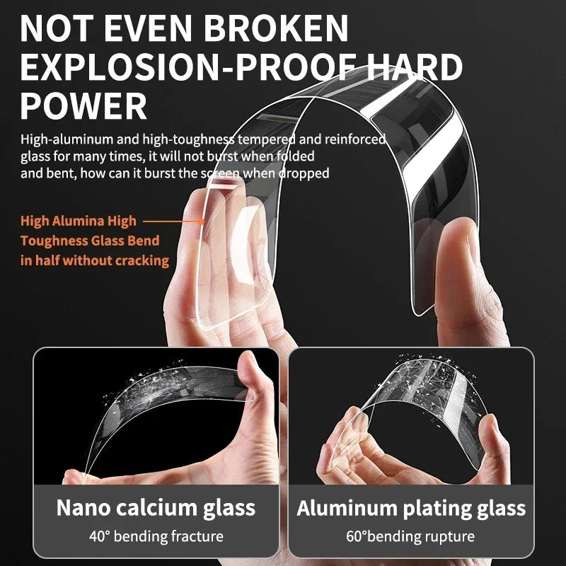 3Pcs Tempered Glass for iPhone 14 13 12 11 15 Pro Max Mini Screen Protector for iPhone 17 XR XS MAX 7 8 Plus 16 Protective Glass - Acros