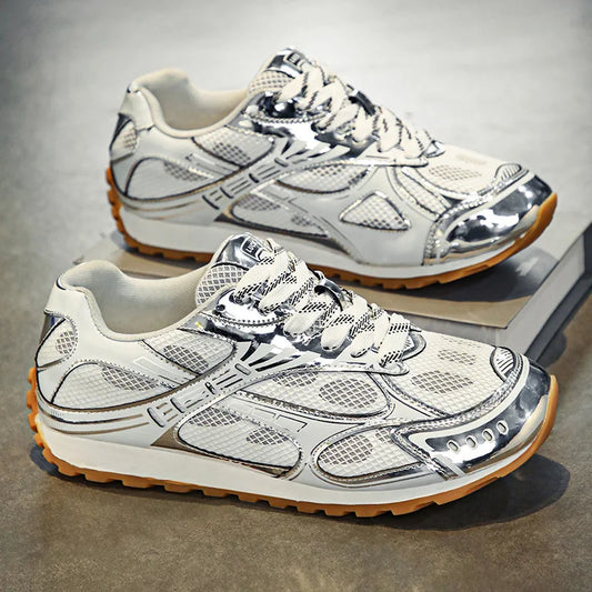 Ansoff men's casual sports shoes in retro style, featuring a trendy design suitable for spring and summer wear.