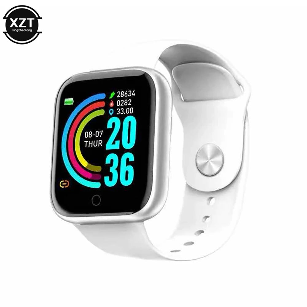 D20 Color Screen Smart Bracelet for Women Men's Multi-functional Smart Watch Y68 Heart Rate Blood Pressure Monitoring Watches