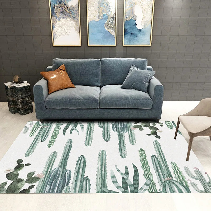VIKAMA Nordic Light Luxury Living Room Carpet Sofa Coffee Table Floor Mat Bedroom And Lounge Large Area Carpet Home Decoration