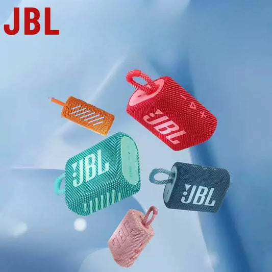 JBL Go3 Portable Mini Bluetooth Speaker,  IP67 waterproof and dustproof 5 hours of playtime, speaker for home outdoor and travel