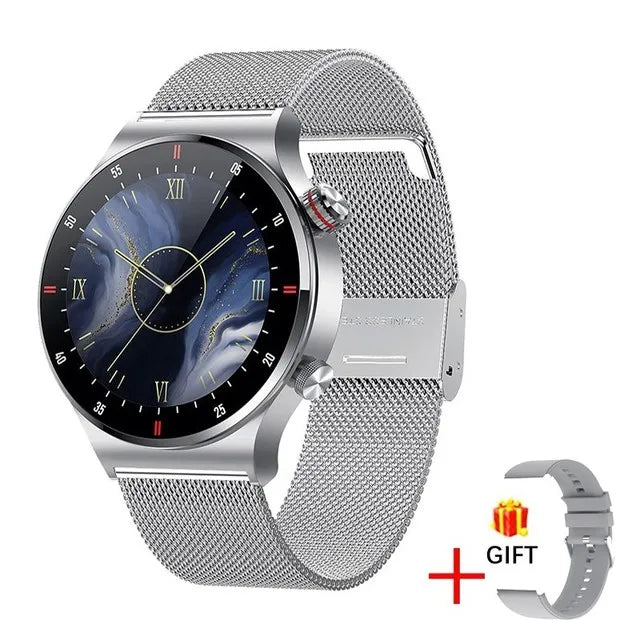 Luxury QW33 Smart Watches Men NFC Wireless Call Fitness Waterproof Sports Wrist Intelligent Smartwatches for Women Android 2025