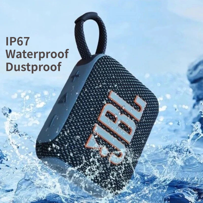 JBL Go 4 Bluetooth Speaker Mini Portable Wireless IP67 Waterproof Dustproof JBL Pro Sound Punchy Bass for Outdoor Travel Party