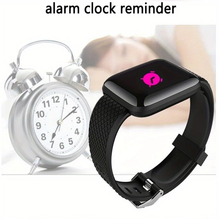 Smartwatch Men Women Wristwatches Smart Watch Message Fitness Monitor Bracelet Birthday Gift Electronic Clock For Android IOS - Acros
