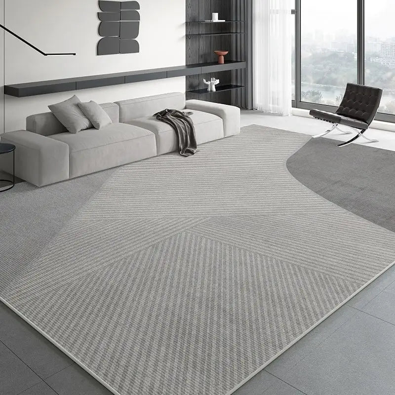 VIKAMA Minimalist And Luxurious Nordic Carpet Home Decor, Non-Slip And Stain-Resistant Floor Mats For Living Room And Bedroom