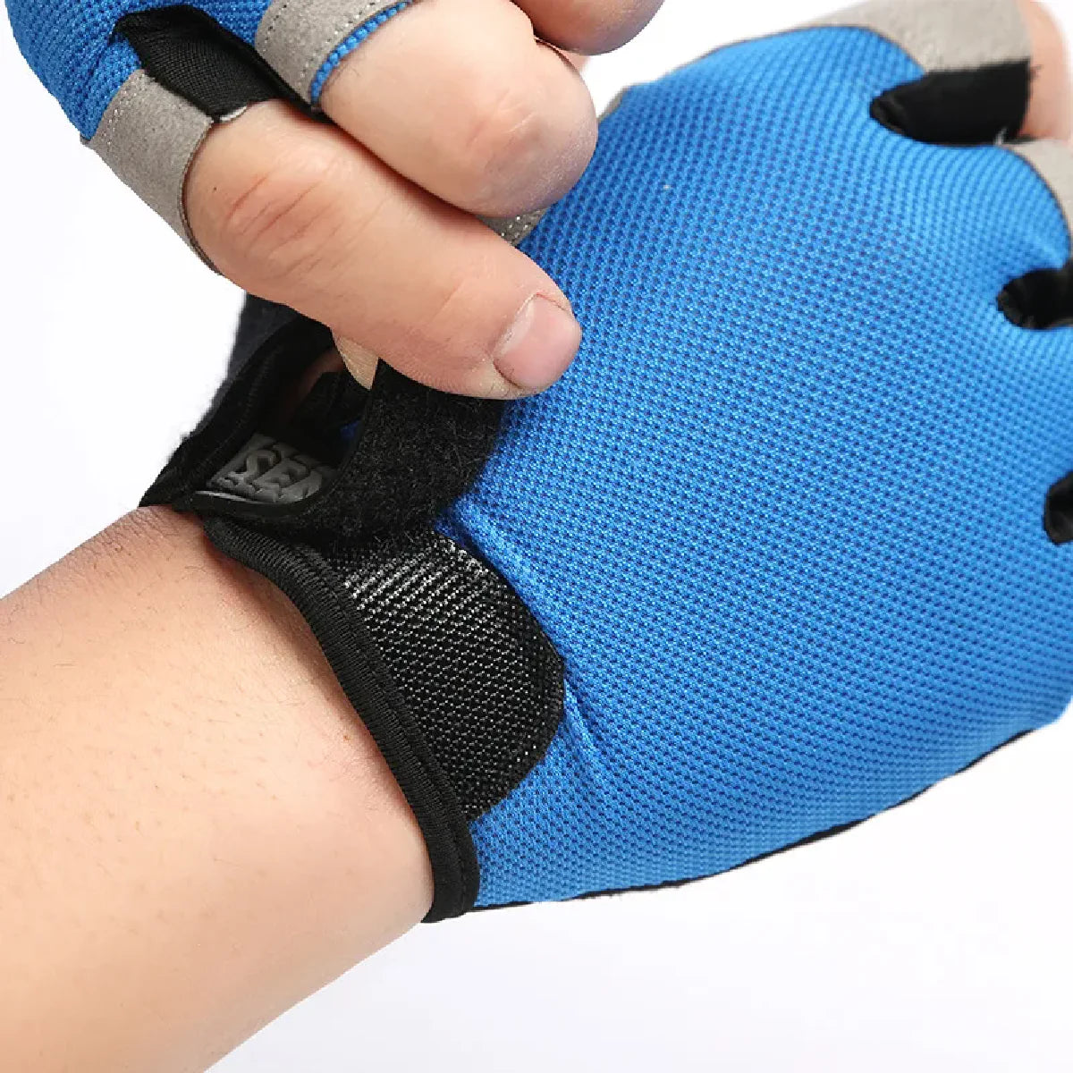 Gym Gloves Fitness Training Fingerless Women Men Bodybuilding Exercise Sports Gloves for Cycling Bicycle Anti Slip Breathable