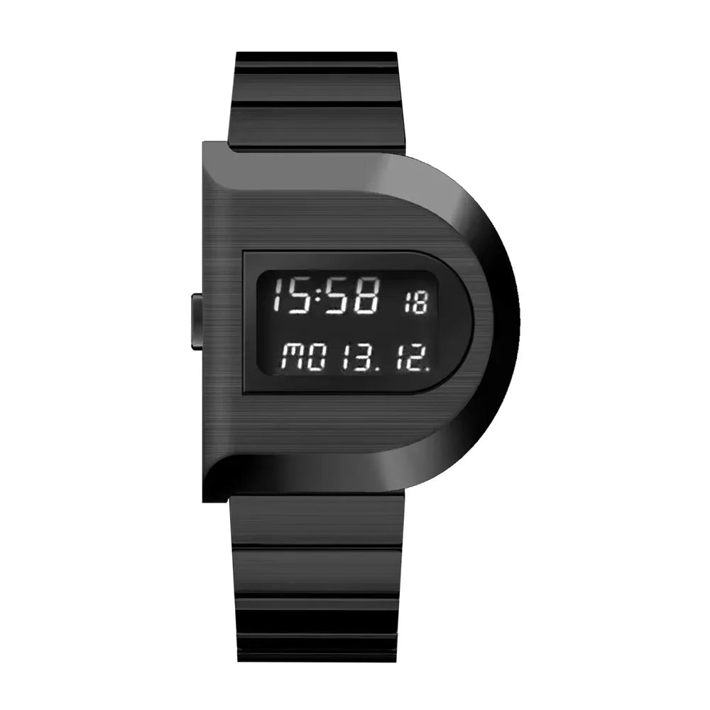 Men Watch Fashion LED Digital Watches Man Sports Wristwatches Vintage Silicone Wristband Electronic Clock Reloj Hombre - Acros