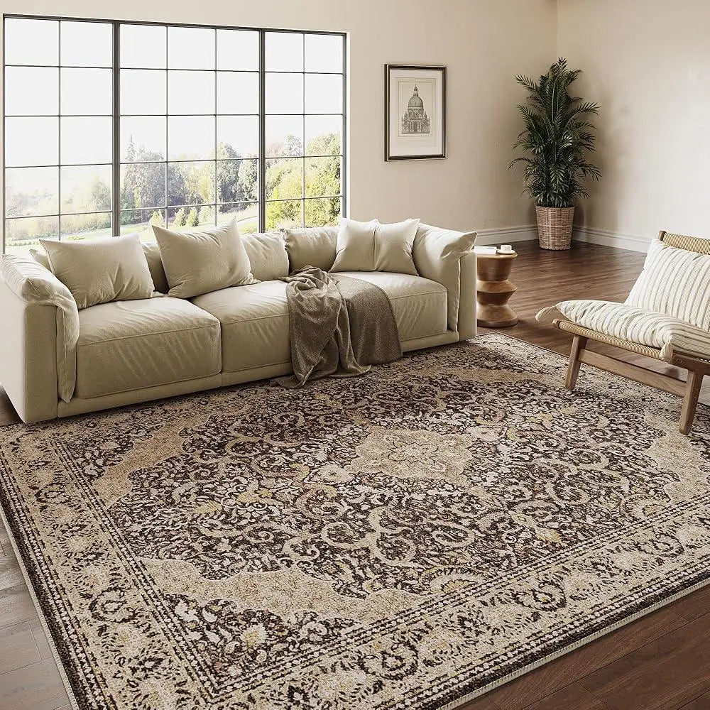 VIKAMA Nordic Light Luxury Large Carpet Living Room Sofa Tea Table Carpet Bedroom Bedside Carpet Modern Simple Home Decoration