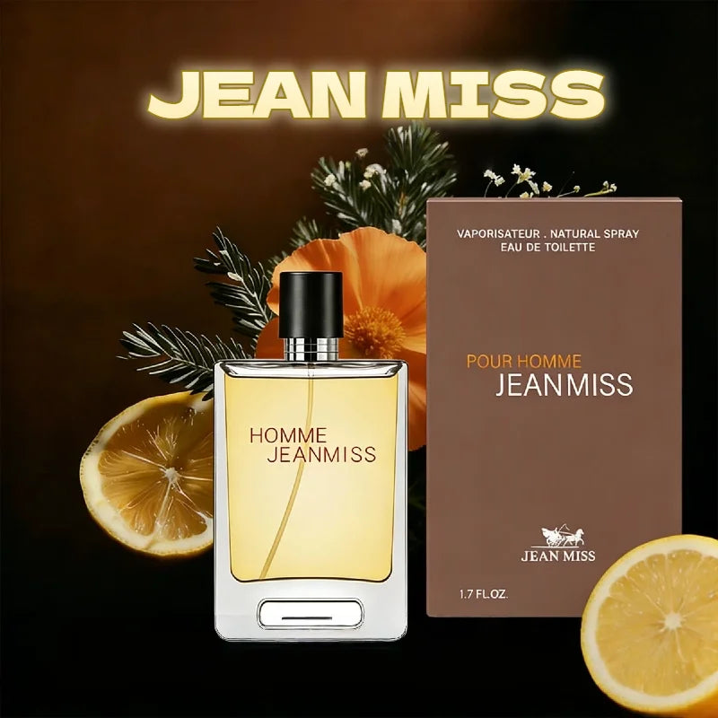 Ansoff Miss Men's 50ml woody spicy fougere cologne, fresh, energetic scent with earthy notes for romantic occasions.