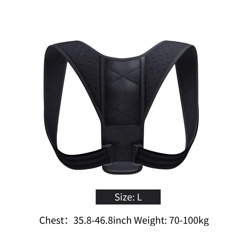 Back Posture Correction Belt Hunchback Prevention Correction of Sitting Posture Unisex Breathable Body Shaping - Acros