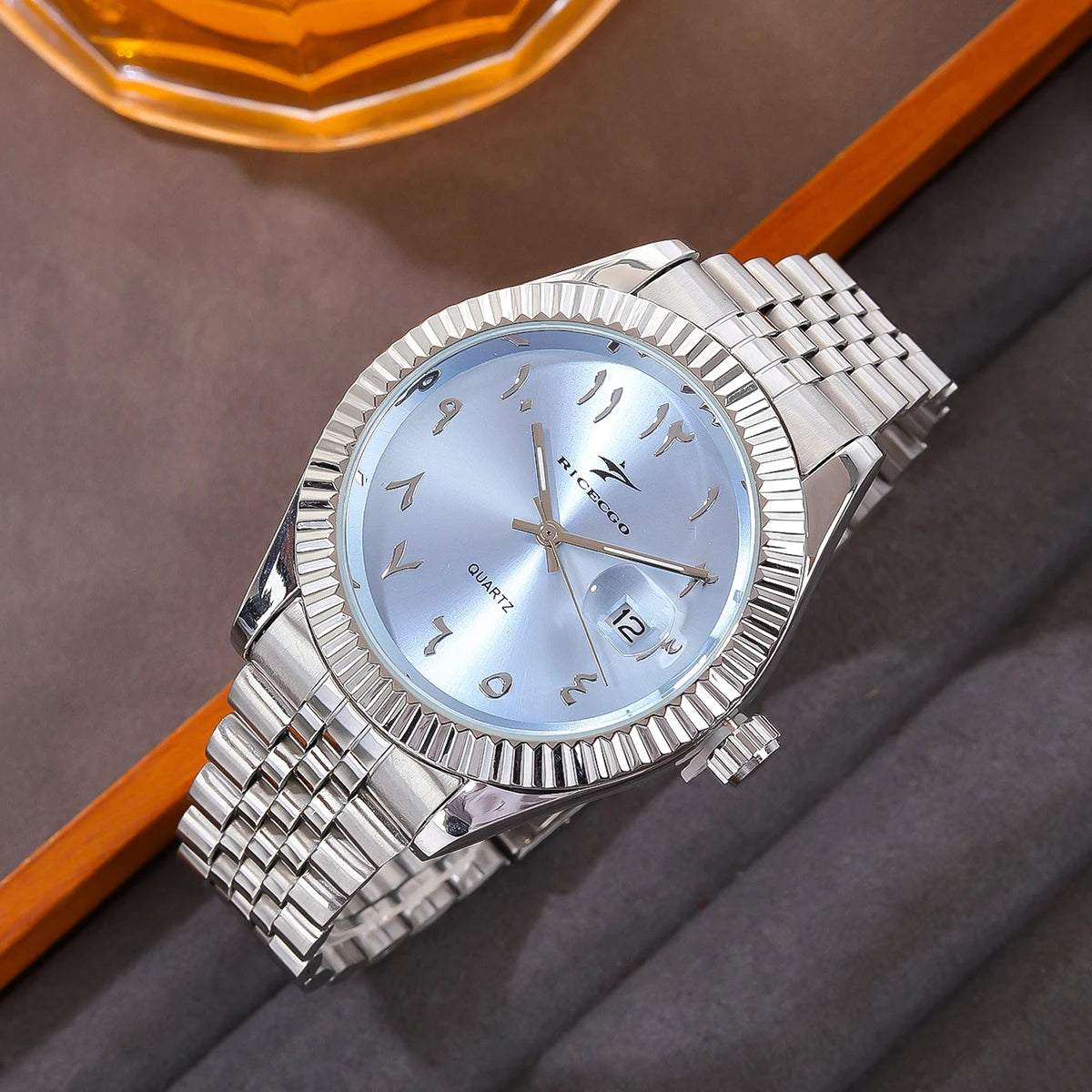 Fashion Men's Watches Date High-end Luxury Casual Sport Clock Classic Business Quartz Male Stainless Steel Wristwatches - Acros