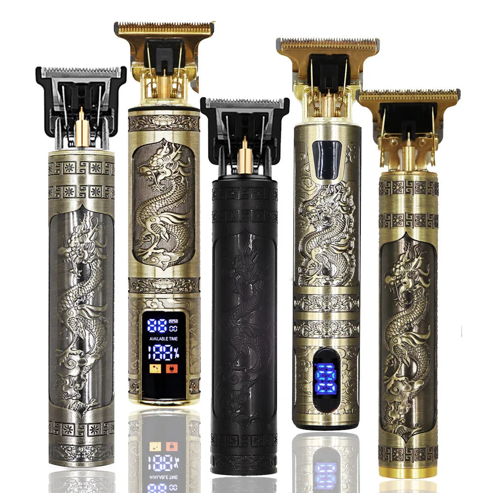 T9 Hair Clipper Repair Beard Shaving Body Hair Trimmer Clippers Electric Machine Men Haircut Machine 0mm Barber Shaver - Acros