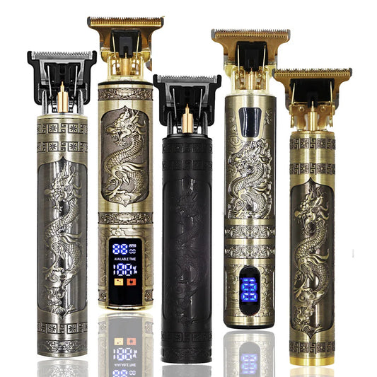 T9 Hair Clipper Repair Beard Shaving Body Hair Trimmer Clippers Electric Machine Men Haircut Machine 0mm Barber Shaver - Acros