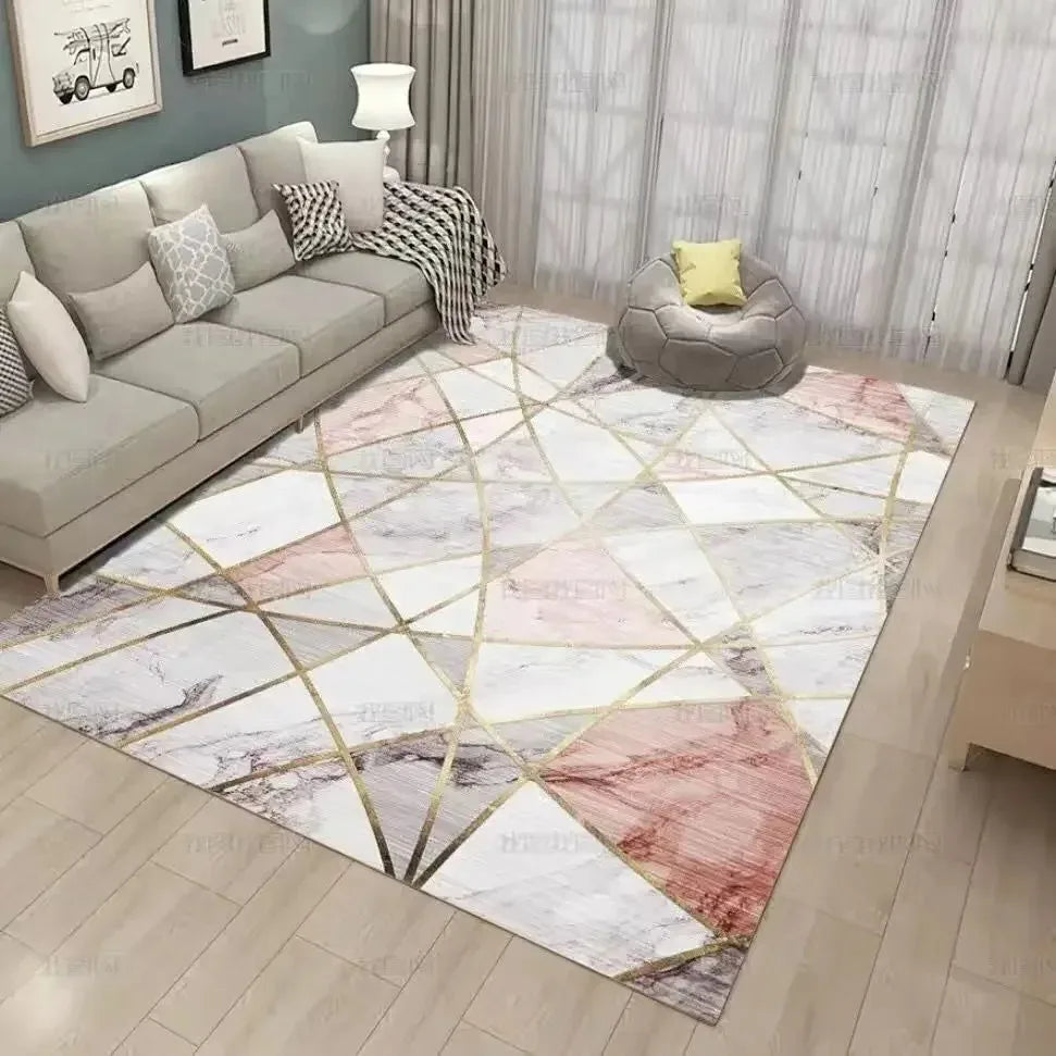 Modern Household Living Room Carpet for Home Decor Bedroom Hallway Kitchen Non-slip Mat Hotel Sofa Coffee Table Soft Area Rugs
