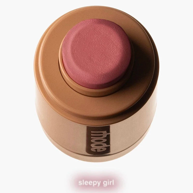 Ansoff lip gloss and blush stick set featuring spicy marg juice box design, waterproof, moisturizing, and non-fading.
