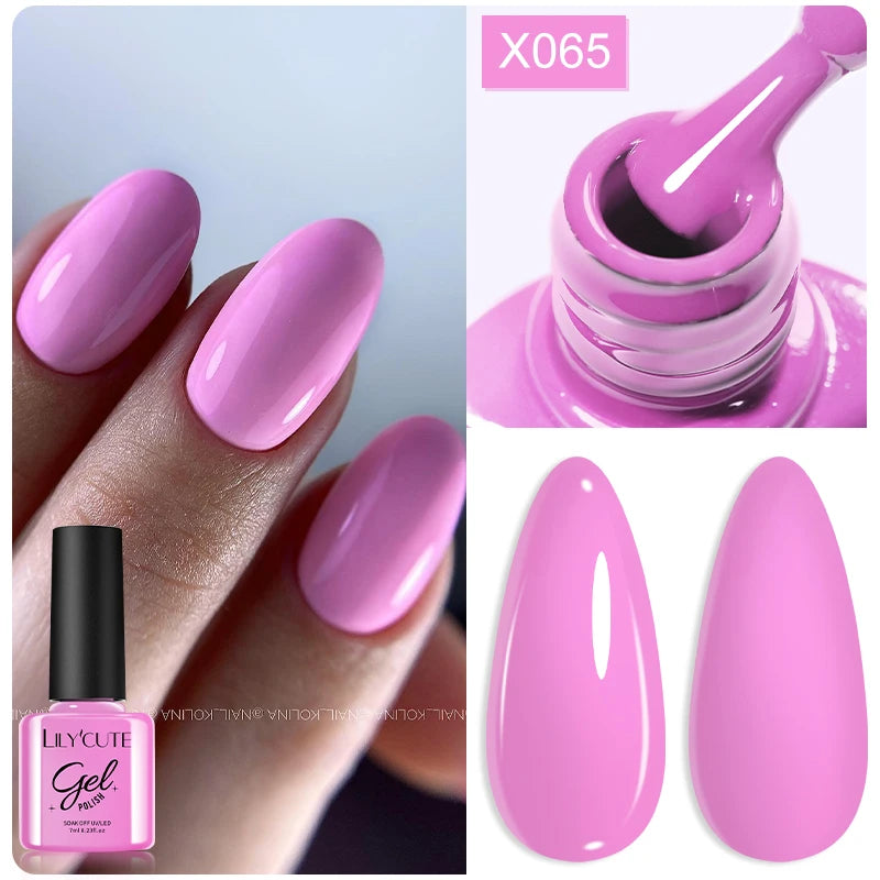 LILYCUTE 5ML Champagne Gold Reflective Glitter Liner Gel Nail Polish Bright Sparkling French Semi Permanent Nail Painting UV Gel