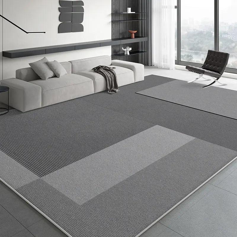 VIKAMA Minimalist And Luxurious Nordic Carpet Home Decor, Non-Slip And Stain-Resistant Floor Mats For Living Room And Bedroom