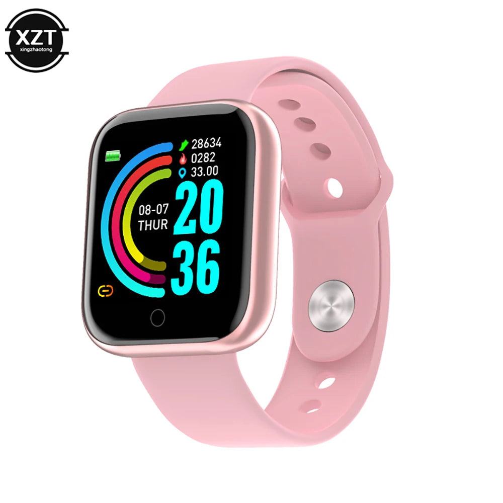 D20 Color Screen Smart Bracelet for Women Men's Multi-functional Smart Watch Y68 Heart Rate Blood Pressure Monitoring Watches