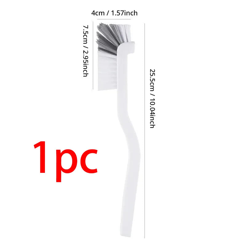 Ansoff Japanese sink and motorcycle cleaning brush with long handle and elbow design for cleaning tail holes and crevices.