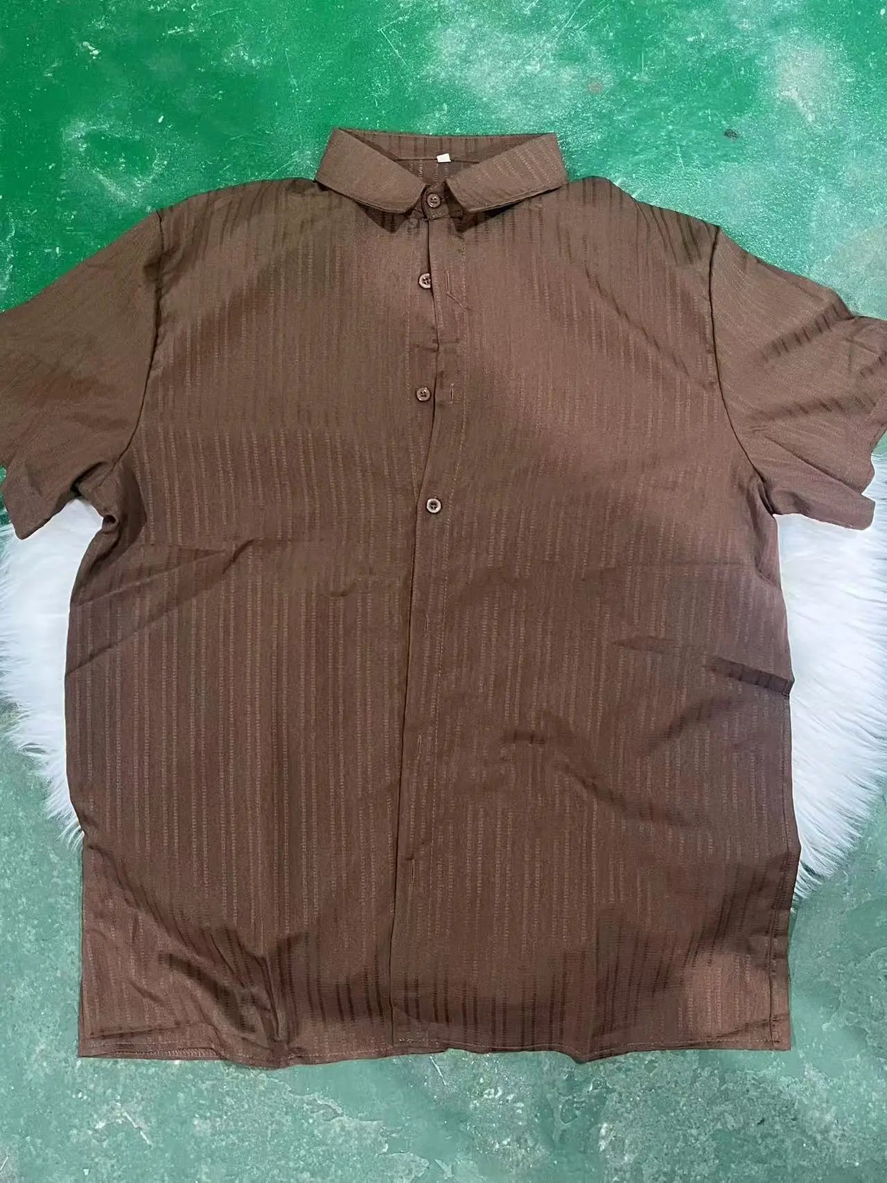 Men's summer suit by Ansoff featuring a stylish men's clothing set with a comfortable sweatsuit design for warm weather.