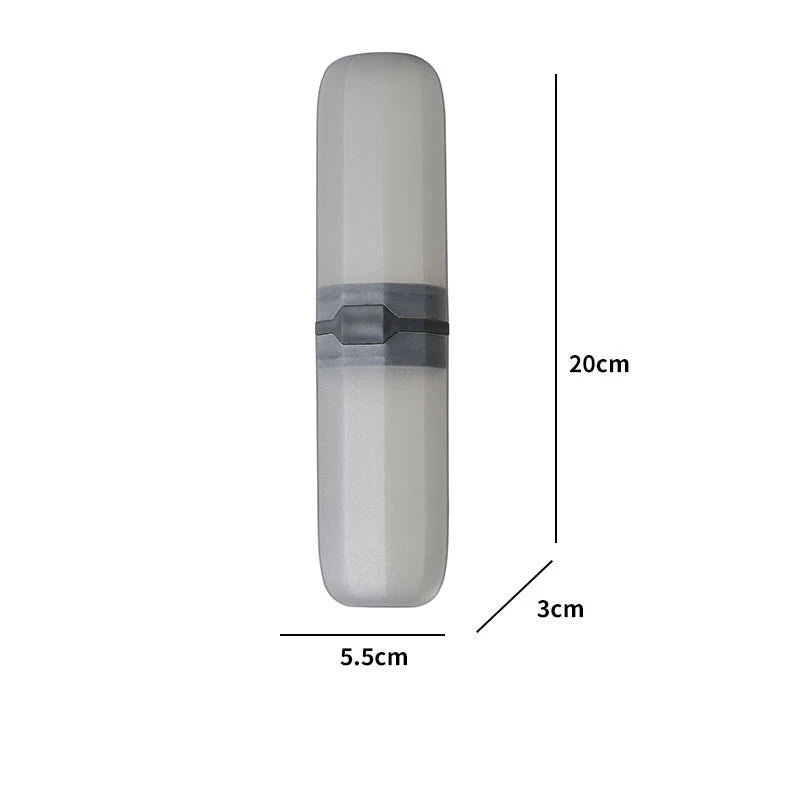 Portable Toothpaste Toothbrush Protect Holder Case Travel Camping Storage Box Protect Toothbrush Toothpaste from Dirt and Damage - Acros