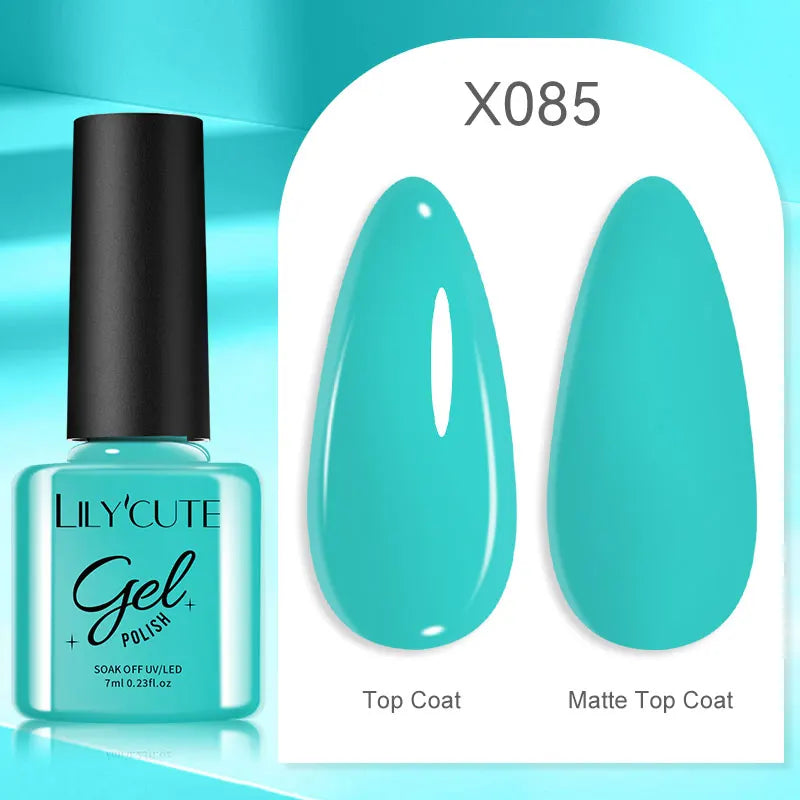LILYCUTE 5ML Champagne Gold Reflective Glitter Liner Gel Nail Polish Bright Sparkling French Semi Permanent Nail Painting UV Gel