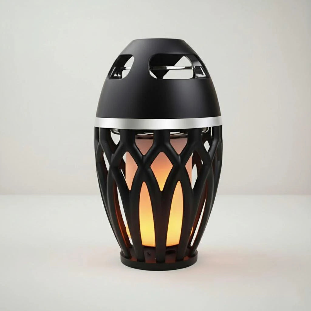Bluetooth 5.0 Portable Speaker LED Torch 5W Bass 2000mAh IPX5 Waterproof Outdoor Home Party Speaker