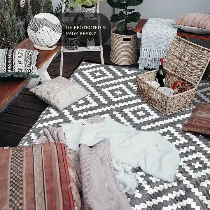 Nordic Rug Floor Carpets for Living Room Home Garden Patio Decoration Leisure Outdoor Camping Picnic Mat Waterproof Portable