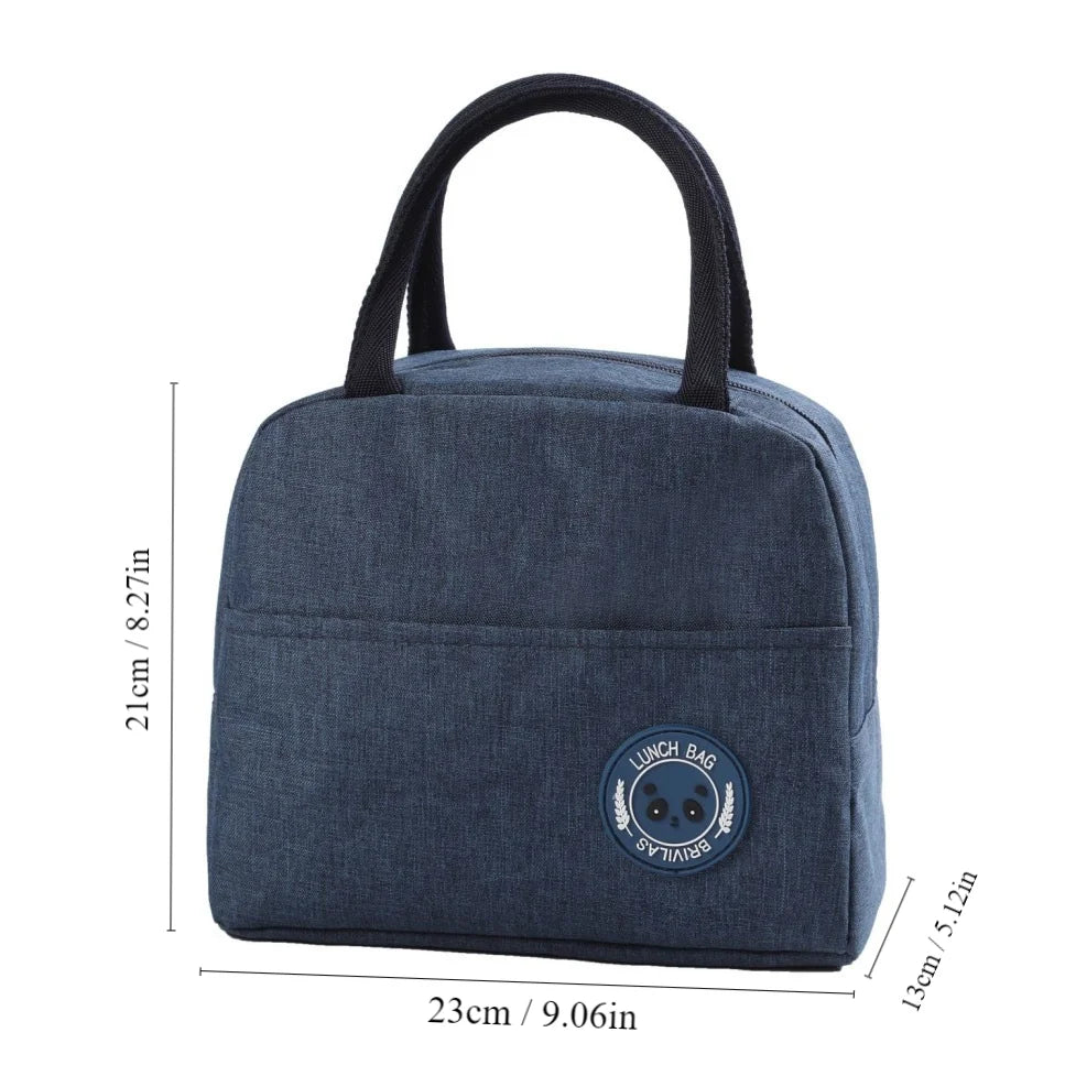 Insulated Lunch Bag Insulation Bento Pack Aluminum Foil Rice Bag Meal Pack Ice Pack Student Bento Lunch Handbag Insulation - Acros